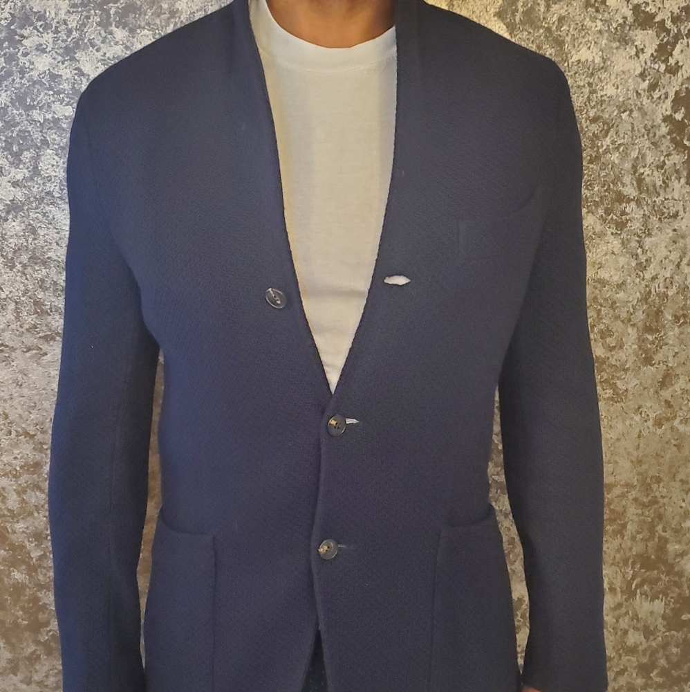 Mens Knitted Boglioli Blazer